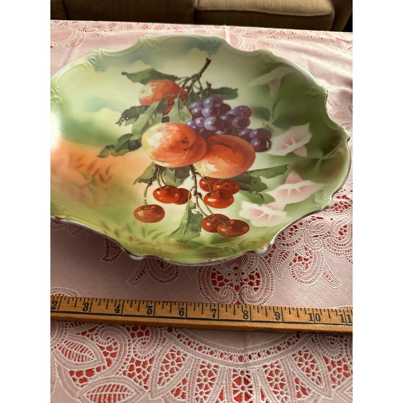 Vintage large decorative hanging bowl- Victoria Austria - Picture 11 of 12